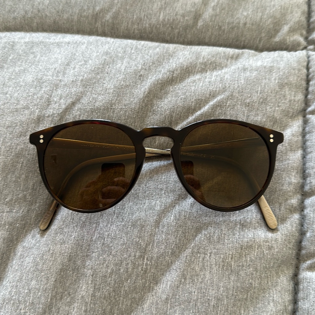 Oliver Peoples O’malley Sun - 362 Horn - Original Reciept Included